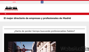 mejoresmadrid.es Screenshot