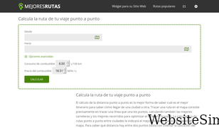 mejoresrutas.com Screenshot