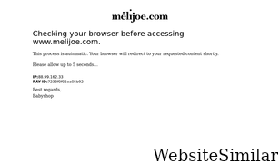 melijoe.com Screenshot