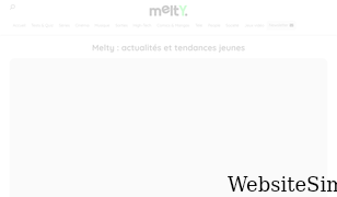 melty.fr Screenshot