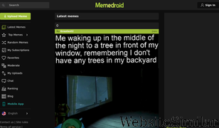 memedroid.com Screenshot