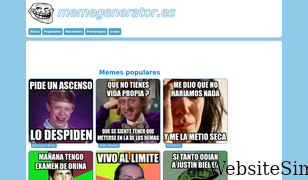 memegenerator.es Screenshot