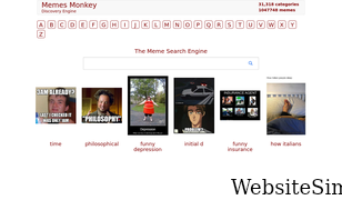 memesmonkey.com Screenshot