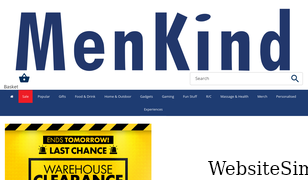 menkind.co.uk Screenshot