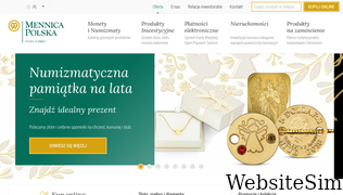 mennica.com.pl Screenshot