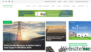 mercomindia.com Screenshot