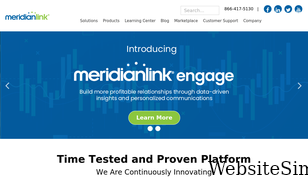 meridianlink.com Screenshot