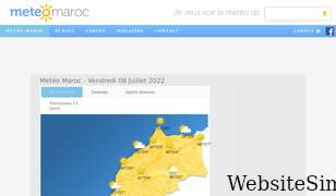meteomaroc.com Screenshot