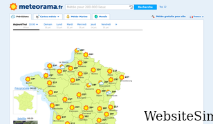meteorama.fr Screenshot