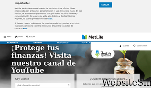 metlife.com.mx Screenshot