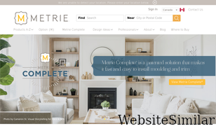 metrie.com Screenshot