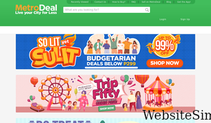 metrodeal.com Screenshot