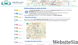 metroparis.paris Screenshot