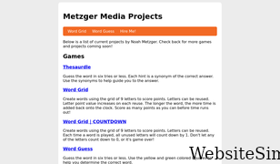 metzger.media Screenshot