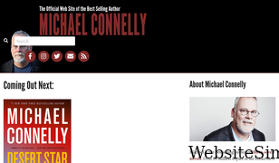 michaelconnelly.com Screenshot
