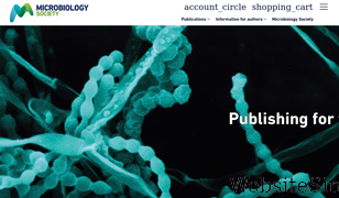 microbiologyresearch.org Screenshot
