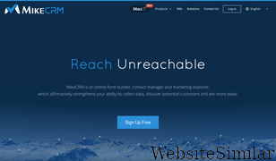 mikecrm.com Screenshot