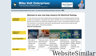 mikeholt.com Screenshot