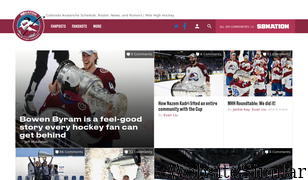 milehighhockey.com Screenshot