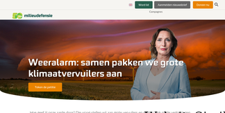 milieudefensie.nl Screenshot