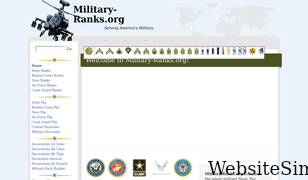 military-ranks.org Screenshot