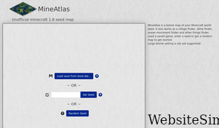 mineatlas.com Screenshot