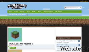 minecraftforum.net Screenshot