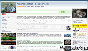 mineralienatlas.de Screenshot