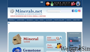 minerals.net Screenshot