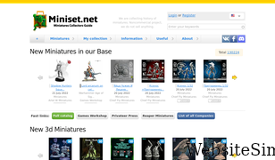 miniset.net Screenshot