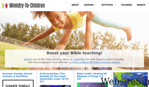 ministry-to-children.com Screenshot