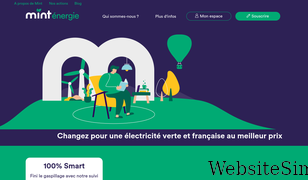 mint-energie.com Screenshot