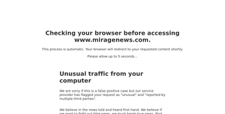 miragenews.com Screenshot