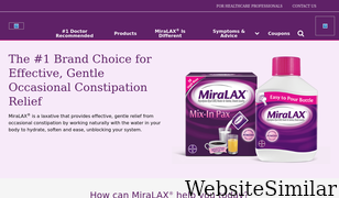 miralax.com Screenshot