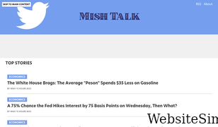 mishtalk.com Screenshot