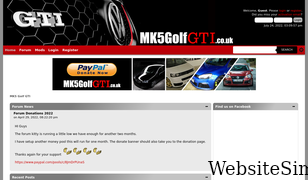 mk5golfgti.co.uk Screenshot