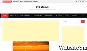 mkstatus.com Screenshot