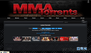 mma-torrents.com Screenshot