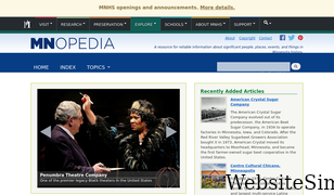 mnopedia.org Screenshot