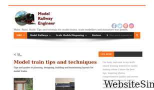 modelrailwayengineer.com Screenshot