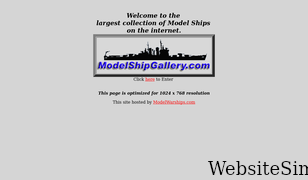 modelshipgallery.com Screenshot