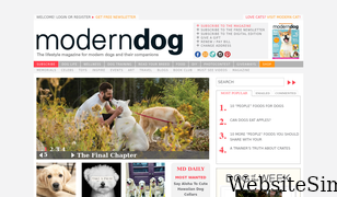moderndogmagazine.com Screenshot