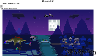 modrinth.com Screenshot