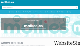 mollies.ca Screenshot