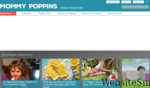mommypoppins.com Screenshot