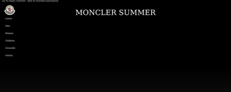 moncler.com Screenshot