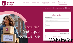 mondialrelay.fr Screenshot