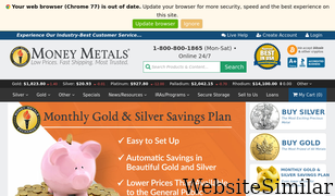 moneymetals.com Screenshot