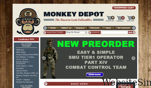 monkeydepot.com Screenshot