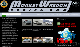 monkeywrenchracing.com Screenshot